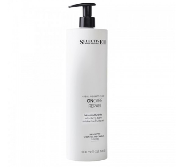 ВЪЗСТАНОВЯВАЩ БАЛСАМ ЗА УВРЕДЕНА И НАКЪСАНА КОСА SELECTIVE ON CARE REPAIR CONDITIONER 1000ml